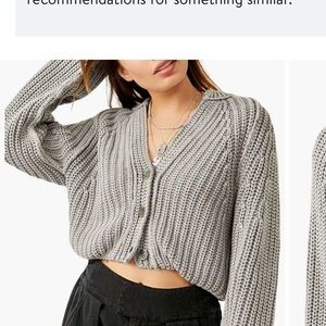 Free people Sweet Nothing Cotton Cardigan